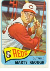 1965 Topps Baseball Cards      263     Marty Keough